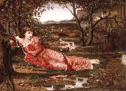 John Melhuish Strudwick Song without Words oil